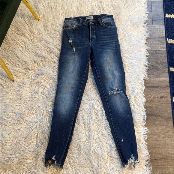 Special A Denim - Classic Distressed Skinny Jeans